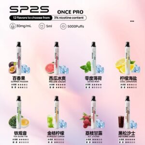 SP2S思博瑞一次性5000口pulls拋棄式|12種口味