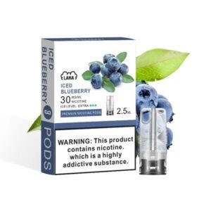 Lana拉娜透明發光煙彈| 2.5ml×3 適配一代主機|蓝莓